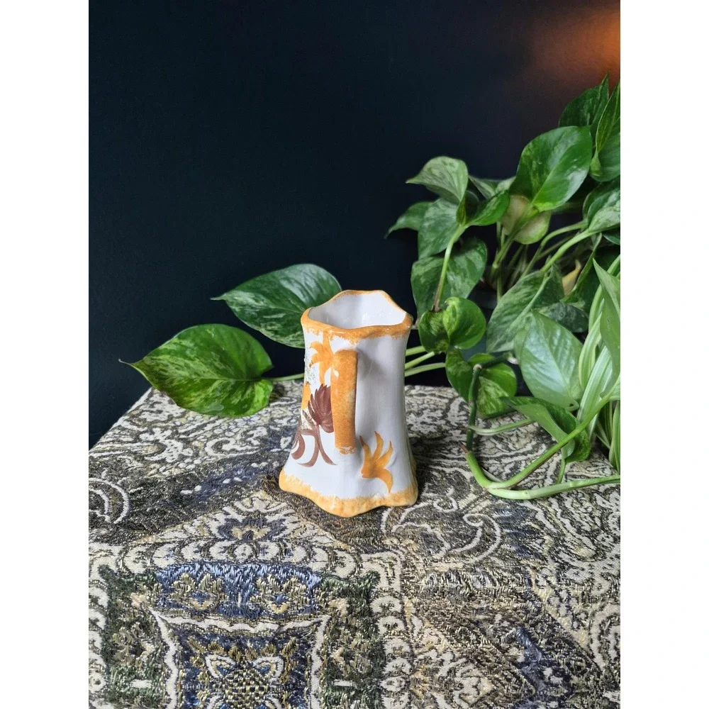 Vintage St Augustine Florida Oldest House Souvenir Creamer‎ Pitcher 4.25